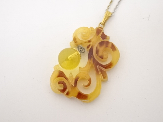 道具 ] - 道具 本鼈甲製 透かし彫ネックレス □z | ネットショップ圭